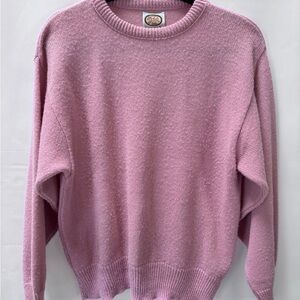 Vintage Pink Crew Neck Sweater